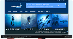 Desktop Screenshot of deeperblue.com